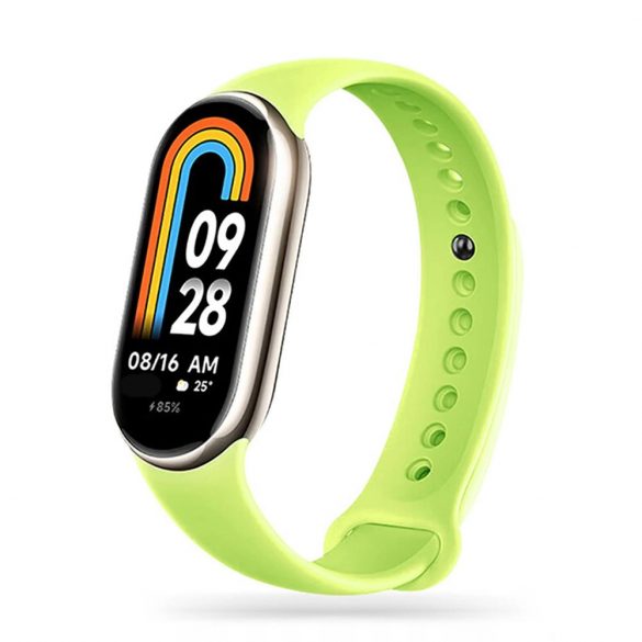 Curea Tech-Protect IconBand pentru Xiaomi Smart Band 8 / 8 NFC - lime