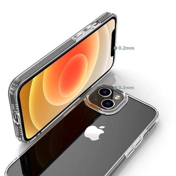 Husa Tech-Protect FlexAir Hybrid pentru iPhone 15 - transparenta