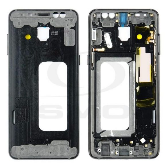 CADRU LCD SAMSUNG A530 GALAXY A8 2018 NEGRU