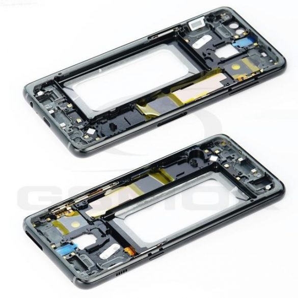 CADRU LCD SAMSUNG A530 GALAXY A8 2018 NEGRU