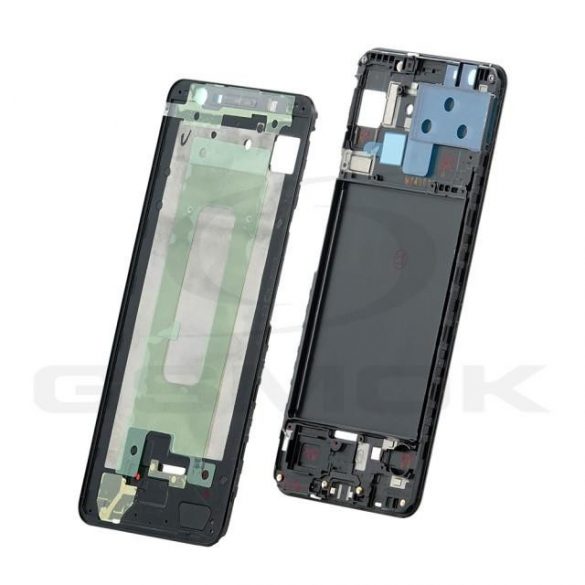 CADRU LCD SAMSUNG A750 GALAXY A7 2018 NEGRU