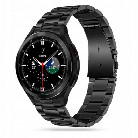 Bratara din inox Tech-Protect pentru Samsung Galaxy Watch 4/5/5 Pro/6/7/FE - negru