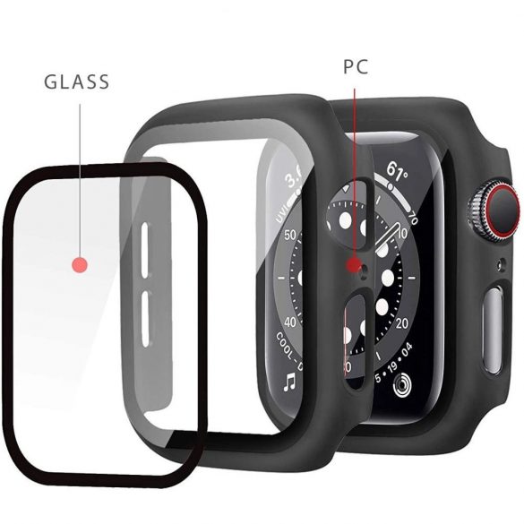 Husă Tech-Protect Defense360 pentru Apple Watch 7 (41 mm) - neagră