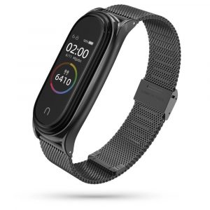 Curea Tech-Protect MilaneseBand pentru Xiaomi Mi Smart Band 7 / 7 NFC - negru