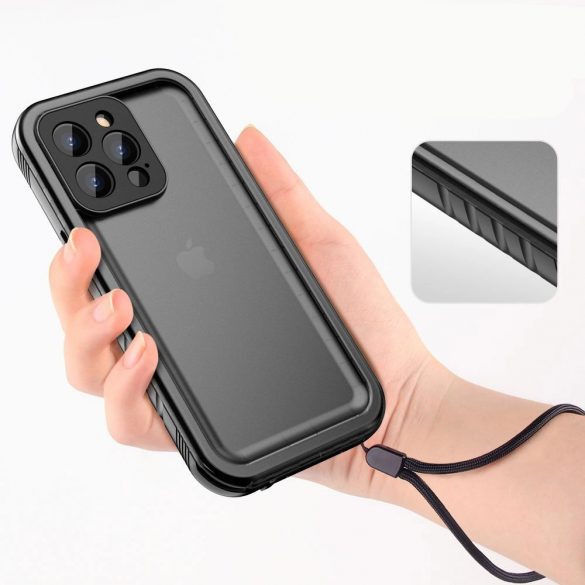 Carcasă impermeabilă Tech-Protect ShellBox IP68 pentru iPhone 11 - neagră