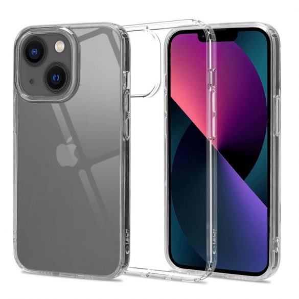 Husa Tech-Protect FlexAir Hybrid pentru iPhone 13 - transparenta