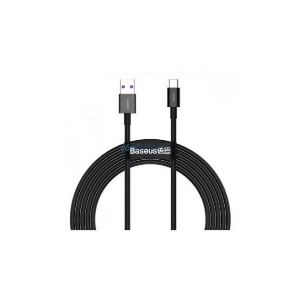 CABLU USB USB-C 6A 66W 2M BASEUS SUPERIOR CATYS-A01 NEGRU