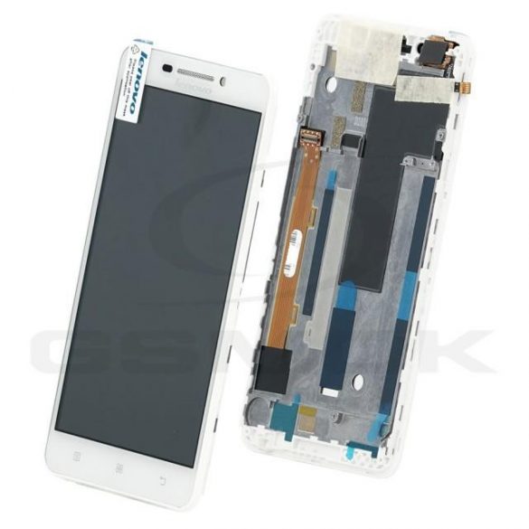 LCD + TOUCH PAD COMPLET LENOVO A5000 ALB CU CADRU 5D68C01819 PACHET SERVICE ORIGINAL