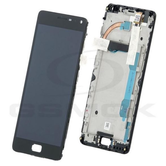 LCD + TOUCH PAD COMPLET LENOVO VIBE P1 NEGRU CU CADRU 5D68C03283 5D68C05585 PACHET DE SERVICII ORIGINAL