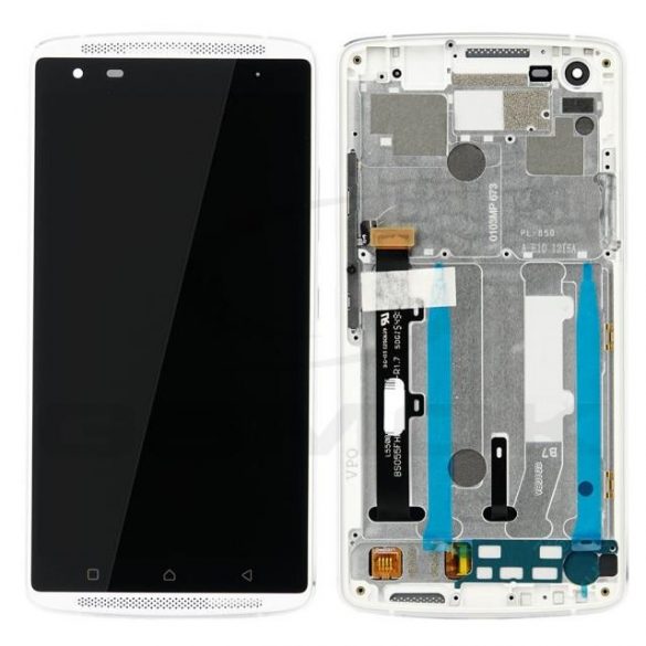 LCD + TOUCH PAD COMPLET LENOVO VIBE X3 ALB CU CADRU 5D68C04033 PACHET SERVICE ORIGINAL