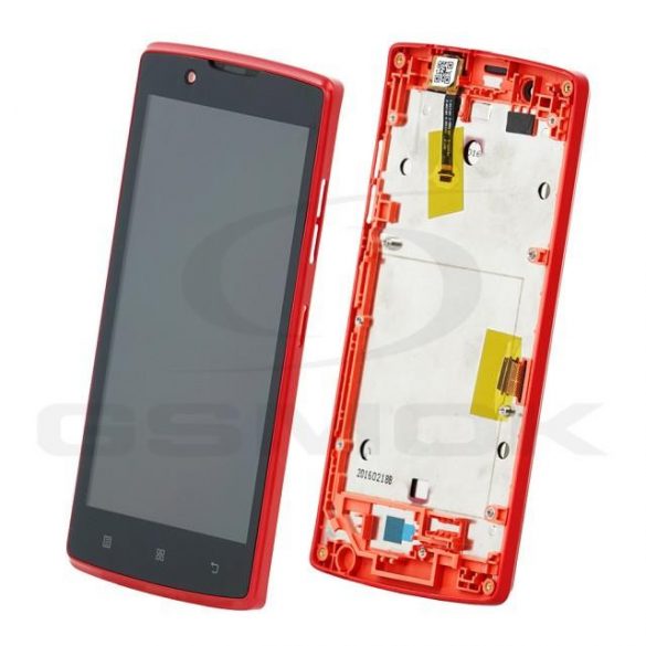 LCD + TOUCH PAD COMPLET LENOVO A2010 ROSIU CU CADRU 5D68C04113 PACHET SERVICE ORIGINAL