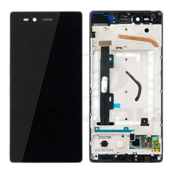 LCD + TOUCH PAD COMPLET LENOVO VIBE SHOT BLACK CU CADRU SS58C00665 5D68C05588 PACHET DE SERVICII ORIGINAL