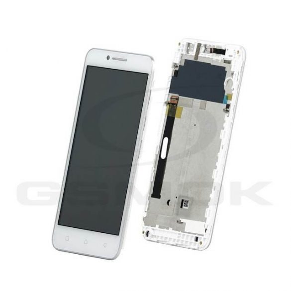 LCD + TOUCH PAD COMPLET LENOVO VIBE C ALB CU CADRU 5D68C05357 PACHET DE SERVICII ORIGINAL