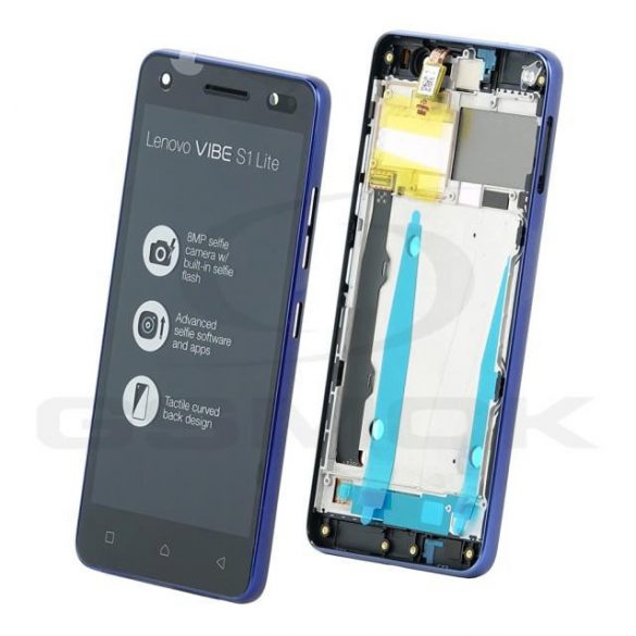 LCD + TOUCH PAD COMPLET LENOVO VIBE S1 LITE NEGRU CU CADRU 5D68C05176 PACHET DE SERVICII ORIGINAL