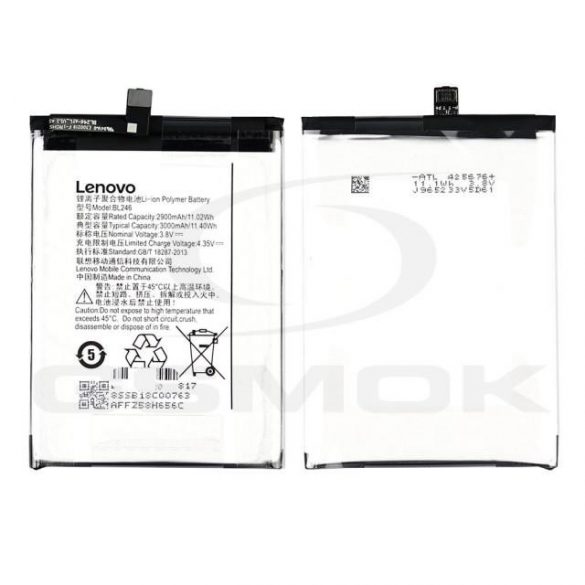 BATERIE LENOVO VIBE SHOT BL246 SB18C00763 3000MAH ORIGINAL VRAC