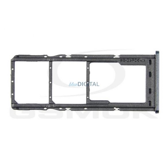 SUPORT PENTRU CARD SIM ȘI CARD DE MEMORIE SAMSUNG M127 GALAXY M12 NEGRU GH98-46321A [ORIGINAL]