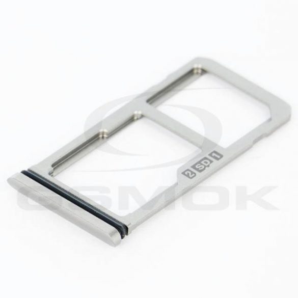 SUPORT CARD SIM MICRO SD NOKIA 8 DUAL SIM SILVER MENB102039A [ORIGINAL]