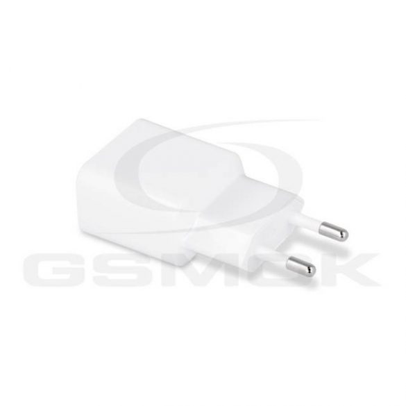 ÎNCĂRCĂTOR DE CĂLĂTORIE MAXLIFE 2.1A USB + CABLUL LIGHTNING DETASAL ALB