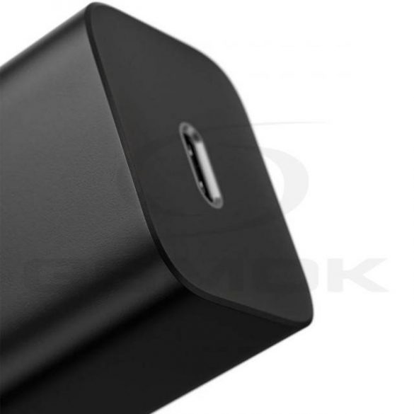 ÎNCĂRCĂTOR DE CĂLĂTORI BASEUS USB-C 20W QC PD + CABLU USB-C LIGHTNING 1M TZCCSUP-B01 NEGRU