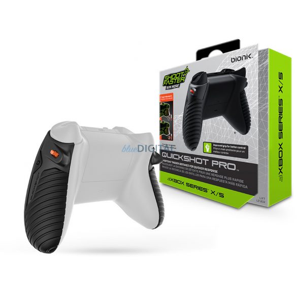 Bionik BNK-9073 Quickshot Pro Xbox Series Controller alb Pachet de accesorii Crafty