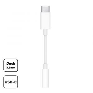 Adaptor Apple USB-C la mufă pentru căști de 3,5 mm '24