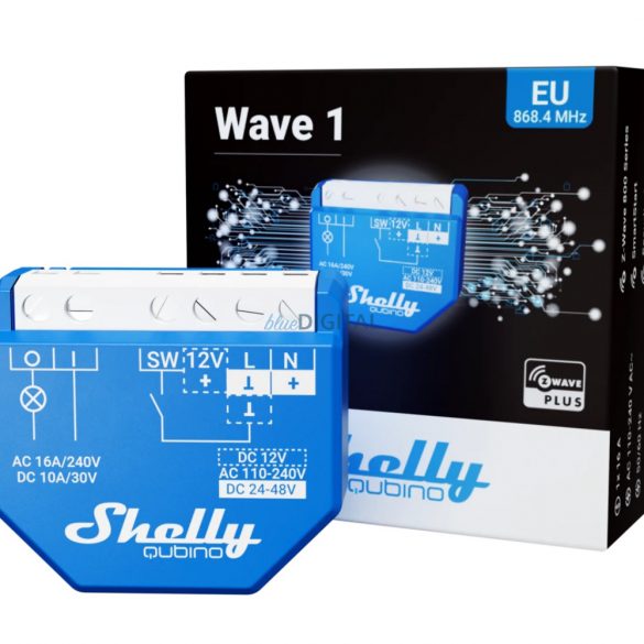 Releu inteligent Shelly Qubino Wave 1, 1 circuit