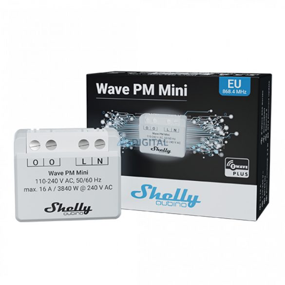 Releu inteligent Shelly Z-Wave PM Mini