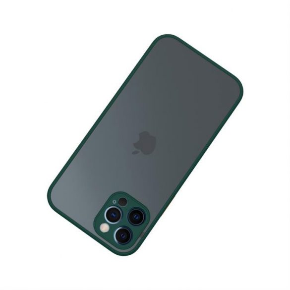 Husă din plastic pentru iPhone 12 Pro, verde, portocaliu