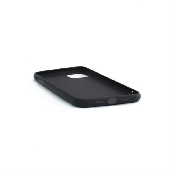 Husa spate subtire din silicon TPU pentru iPhone 13 Mini, neagra