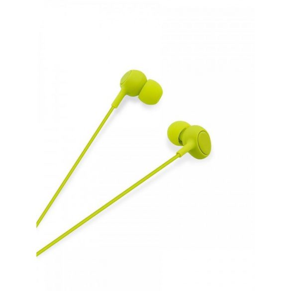 Cască stereo cu jack 3,5 Cellect, verde