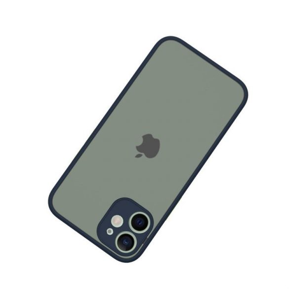 Husă din plastic pentru iPhone SE 2022/2020/8/7, albastru, verde