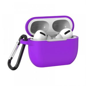 Husa din silicon Airpods Pro, violet, 2,5 mm