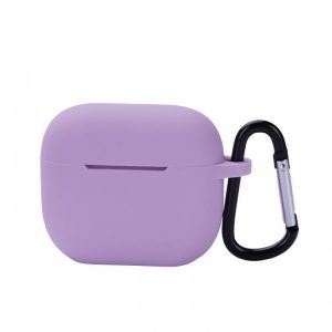 Husă Airpods 3 din silicon, violet deschis, 2,5 mm