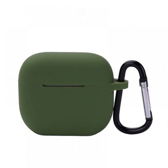 Husa din silicon Airpods 3, verde inchis, 2,5 mm