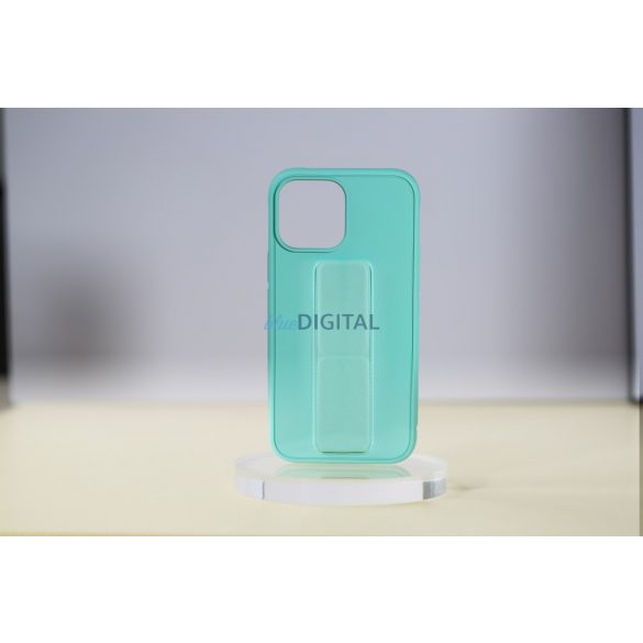 Suport cauciucat pentru iPhone 14 TPU+PC. caz, Turcoaz