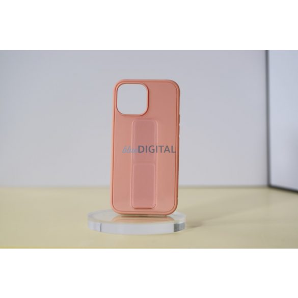 Suport cauciucat pentru iPhone 14 TPU+PC. caz, Pink