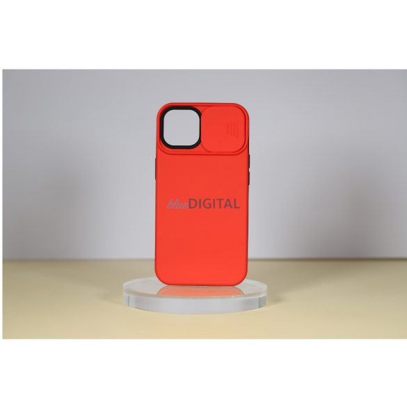 iPhone14 Pro Max TPU+glisor PC. aparat de fotografiat caz, Red