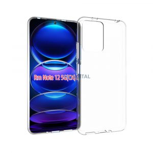 Husa spate din silicon Xiaomi Redmi Note 12 5G, Transparenta