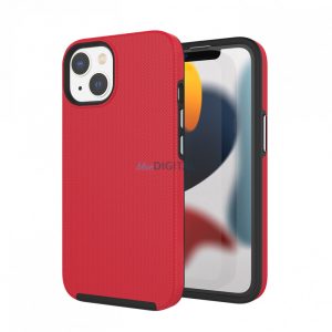 Husa iPhone 14 TPU+PC rezistenta la socuri, Rosie