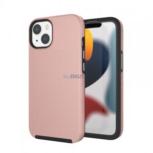 Husa iPhone 14 TPU+PC rezistenta la socuri, roz