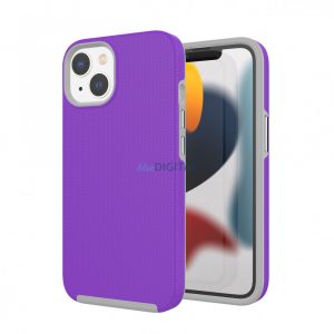 Husa iPhone 14 TPU+PC rezistenta la socuri, violet