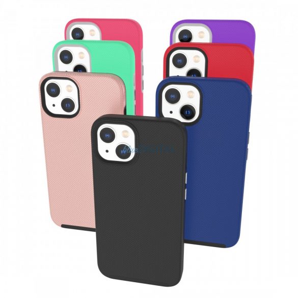 Husa iPhone 14 TPU+PC rezistenta la socuri, violet