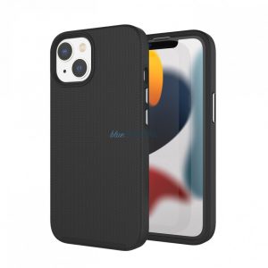 Husa iPhone 14 Plus TPU+PC rezistenta la socuri, Neagra