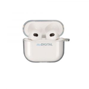 Husa din silicon Airpods 3, transparenta, 1,8 mm