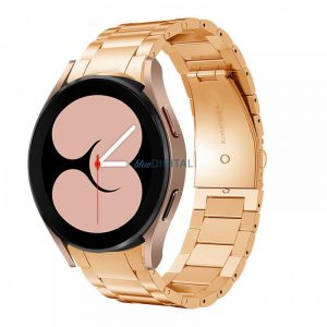 Samsung Watch 4/5 curea de ceas metalică, 20mm, RoseG