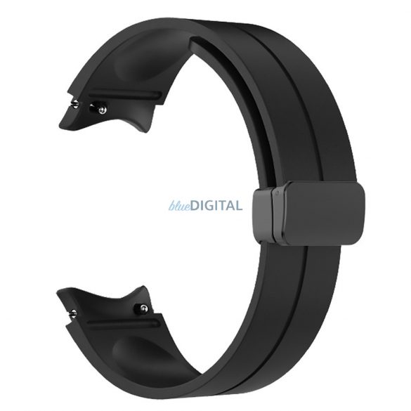 Samsung Watch 4/5 curea magnetică Sil, 20 mm, negru