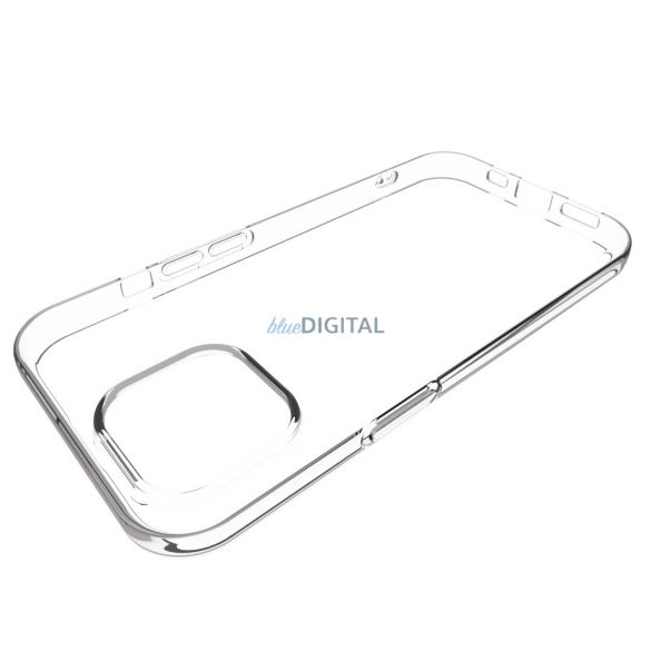 Husa spate subtire din silicon TPU pentru iPhone 15, Transparenta