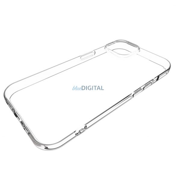 Husa spate subtire din silicon TPU pentru iPhone 15, Transparenta