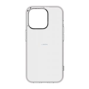 Husa spate subtire din silicon TPU pentru iPhone 15 Pro, transparenta