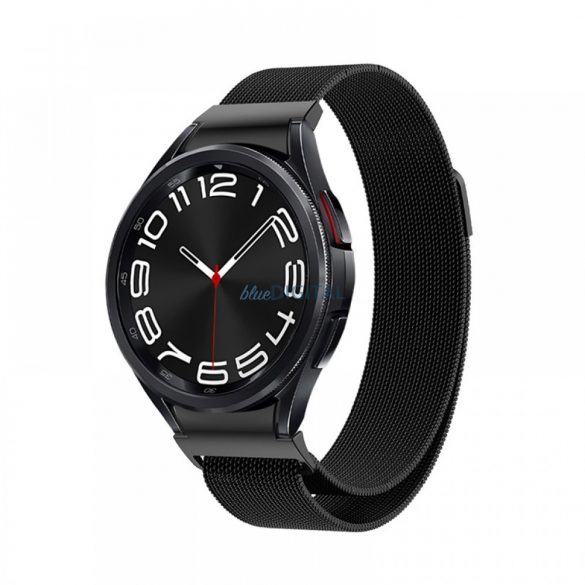 Samsung Watch 6 Curea magnetică metalică, 20 mm, negru